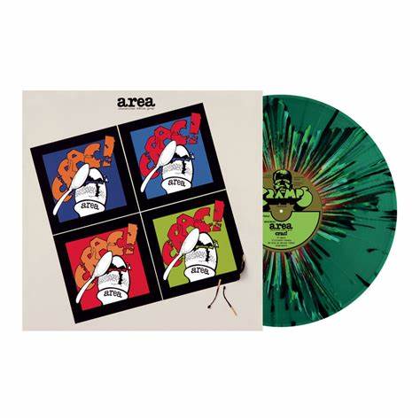 AREA - Crac ( limited numbered edition splatter vinyl)